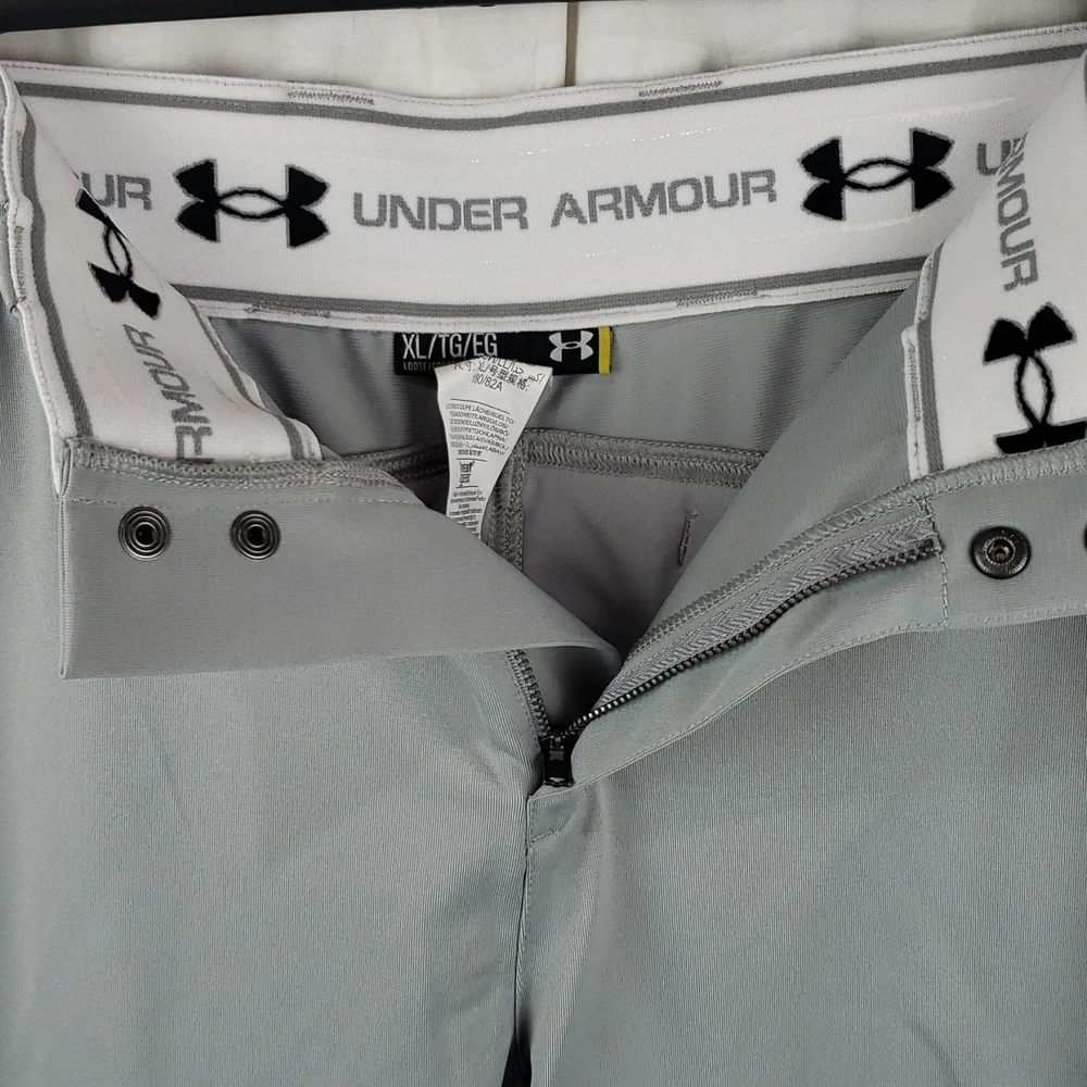 Under Armour Men's XL Light Gray Baseball Pants